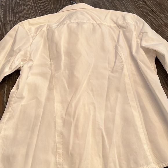 Pong Poco LTD White embroidered shirt, size Large - Picture 6 of 7